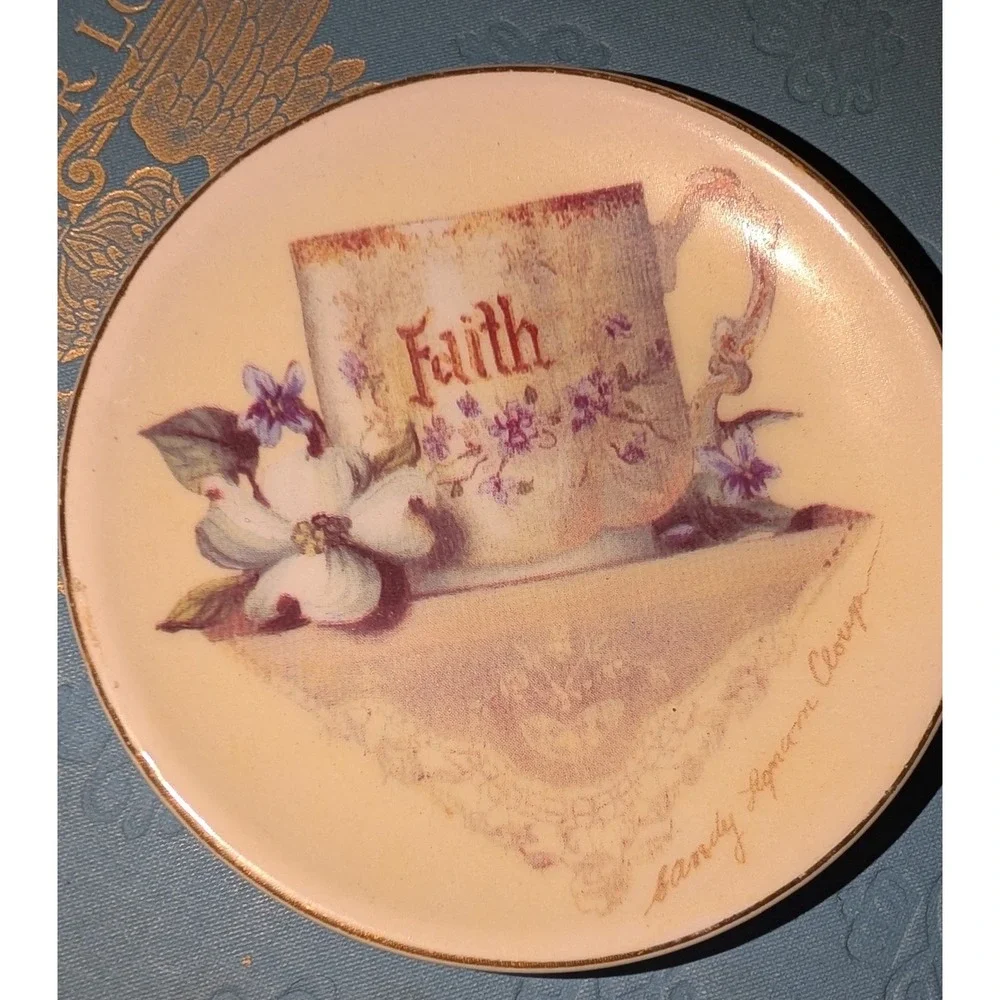 83. Tiny Faith Plate(Early 2000s) Sandy Lynam Clough